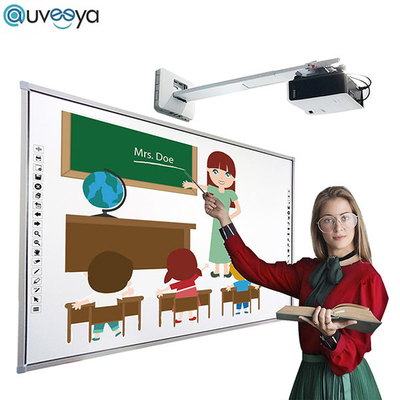 касание 4K SKD портативное взаимодействующее цифров Whiteboard Multi