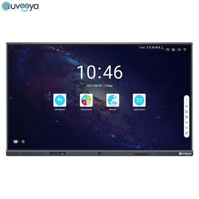 Доска экрана касания Auveeya ультракрасная умная взаимодействующая Whiteboards цифров 75 дюймов