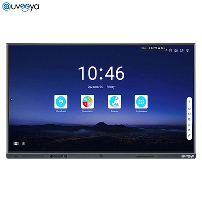 Multi плоский экран 75Inch СИД цифров касания 16GB взаимодействующий для школы