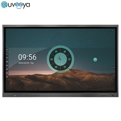 Доска 65 цифров дисплея умной доски Auveeya UHD взаимодействующая 75 86Inch